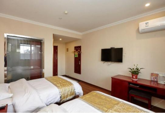 Greentree Inn Jiangsu Suzhou Suzhouleyuan Tianping College Business Hotel Экстерьер фото
